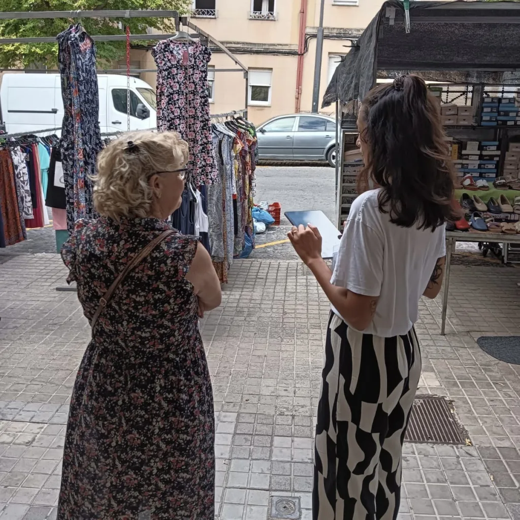 Campaña a pie de calle