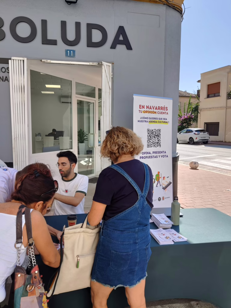 Campaña a pie de calle