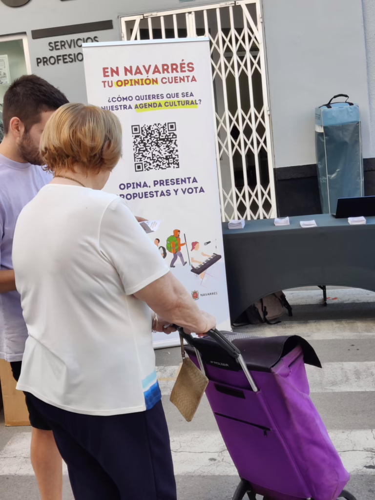 Campaña a pie de calle