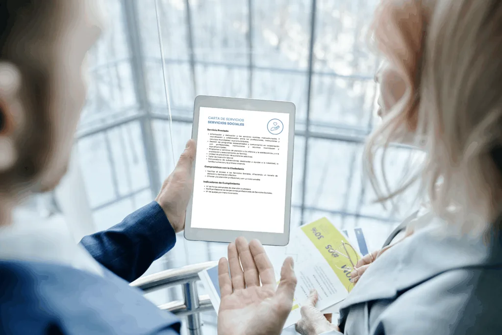 mockup carta servicios sociales